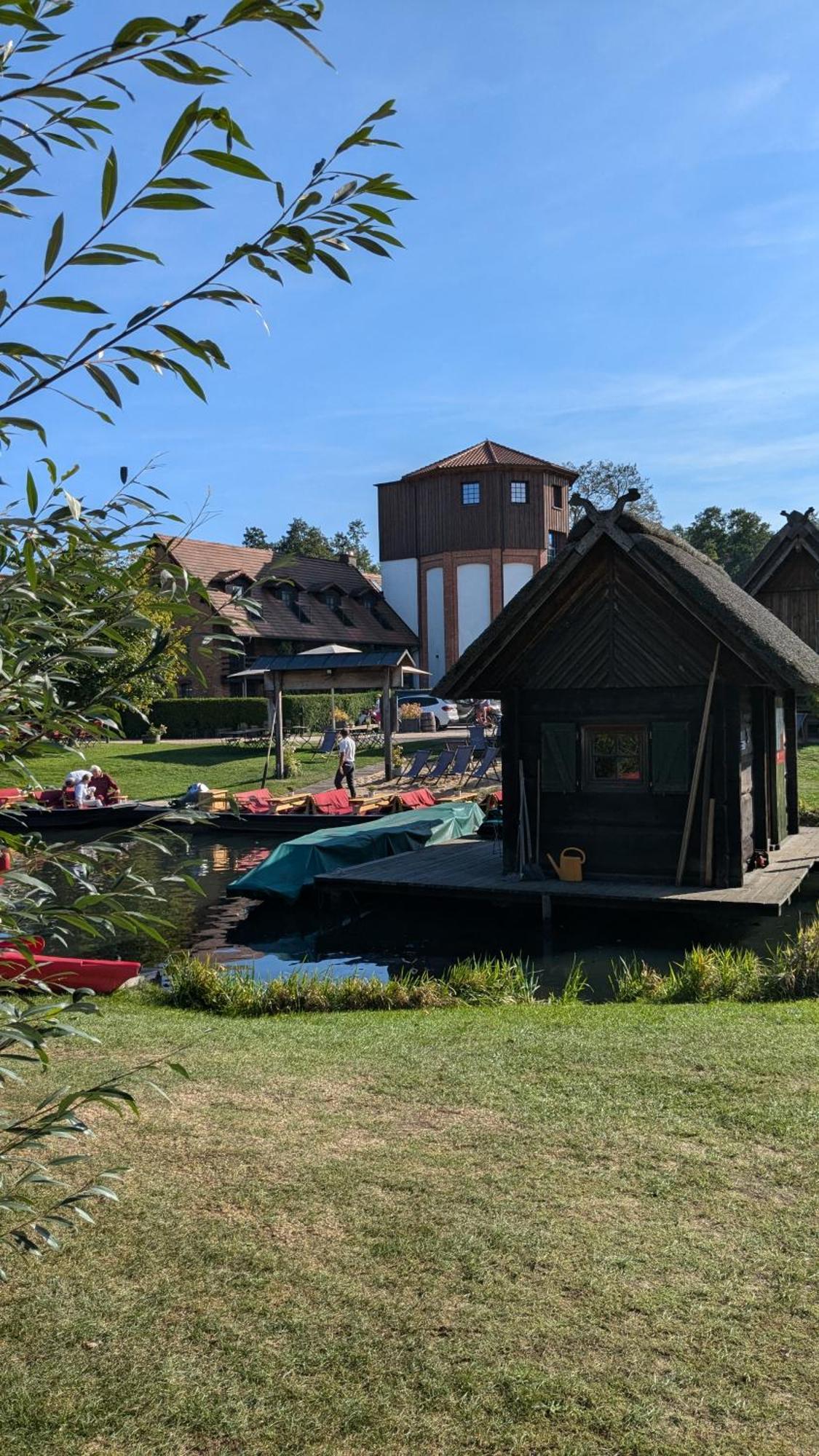 Ferienhäuser Golinski mit Kamin und umzäutem Grundstück am Neuendorfer See Alt Schadow Exterior foto