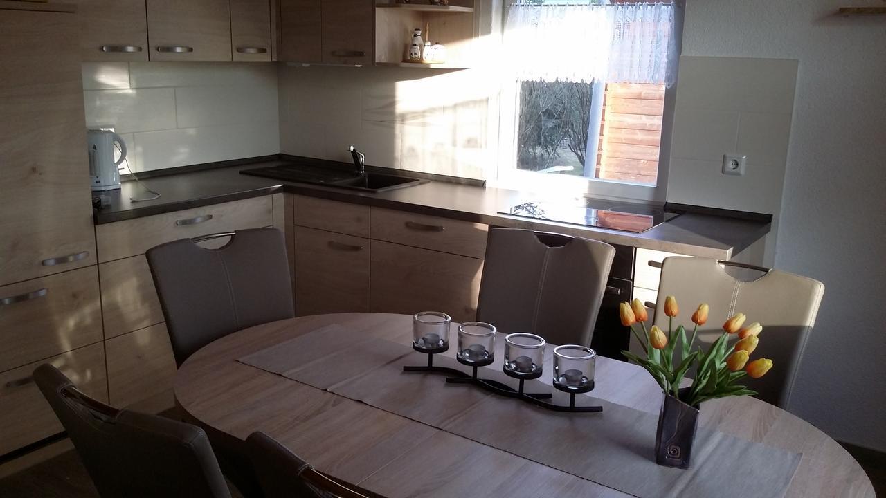 Ferienhäuser Golinski mit Kamin und umzäutem Grundstück am Neuendorfer See Alt Schadow Exterior foto