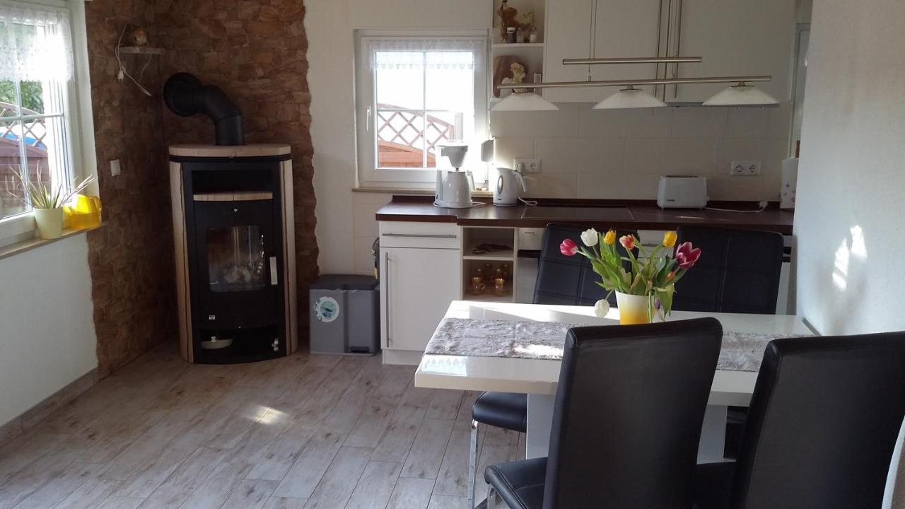 Ferienhäuser Golinski mit Kamin und umzäutem Grundstück am Neuendorfer See Alt Schadow Exterior foto